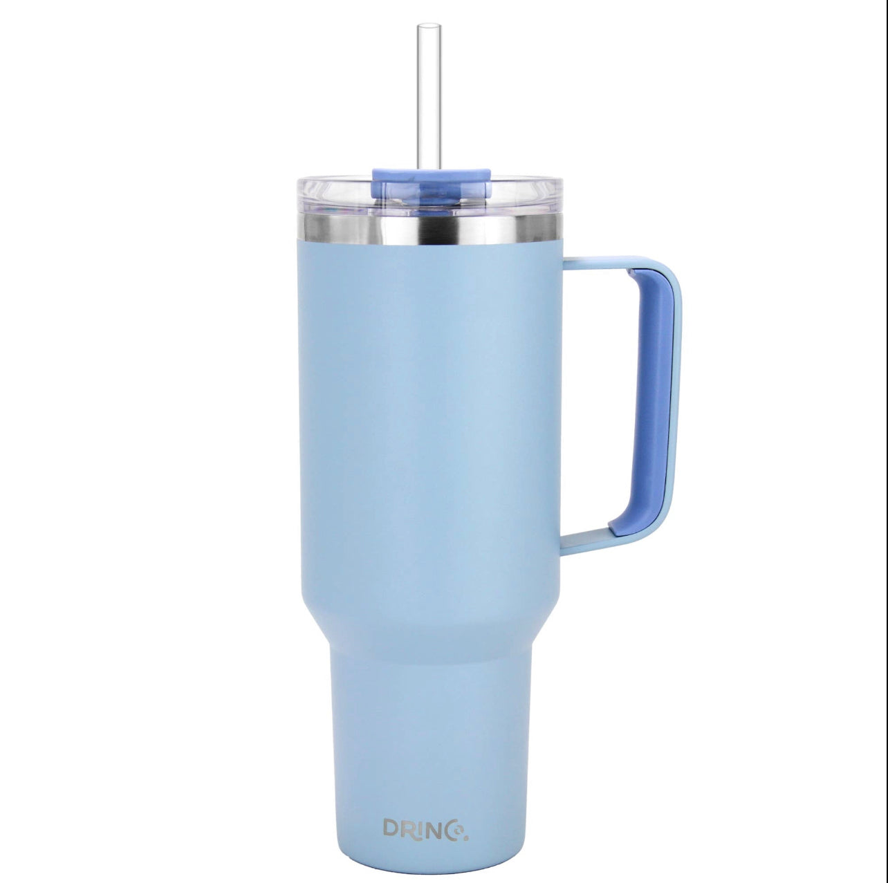 Stanley Dupe 40 oz Stainless Steel Tumbler in Sky Blue – The